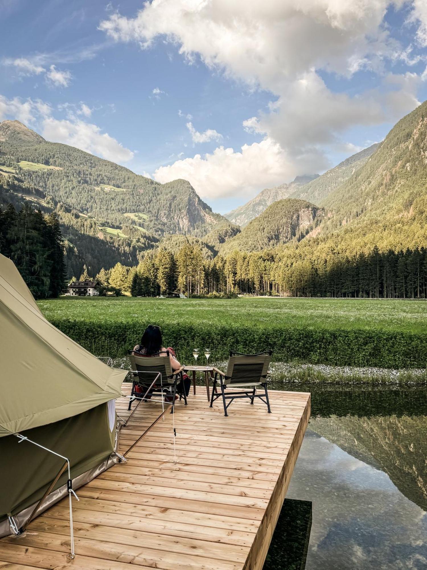 Sandgold Alpine Glamping Campo Tures Exteriér fotografie